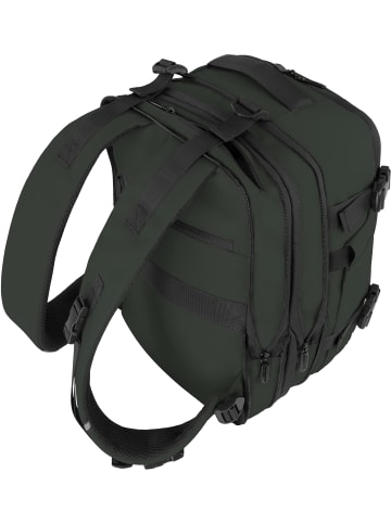 normani Erweiterbarer Handgepäck-Rucksack 20 Liter Nikaho in Oliv