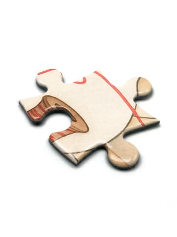 Mr. & Mrs. Panda Puzzle Einhorn Näherin Design mit Spruch in Weiß