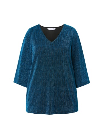 MIAMODA Shirt in dunkles petrol