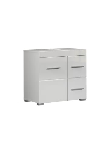ebuy24 Waschbeckenunterschrank AmandaMandoBea Weiß 60 x 34 cm
