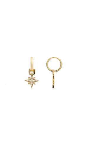 Luxenter Ohrringe Sionqui mit 18 Karat Gold-Finish – SIONQUI