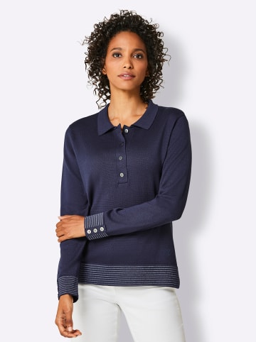 creation L Polopullover in marine