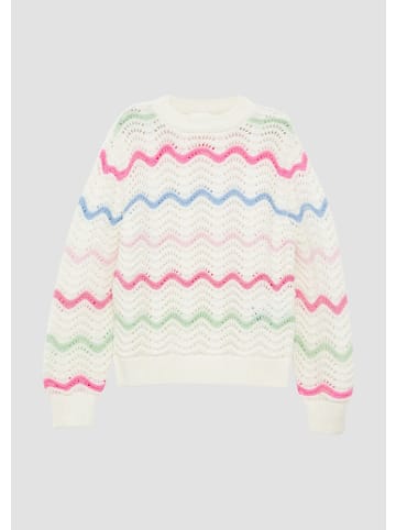 s.Oliver Strickpullover langarm in Creme