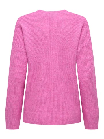 ONLY Strickpullover in Super Pink 1