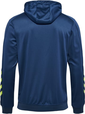 Hummel Hummel Hoodie Hmlpromo Multisport Herren in DARK DENIM/LIME PUNCH