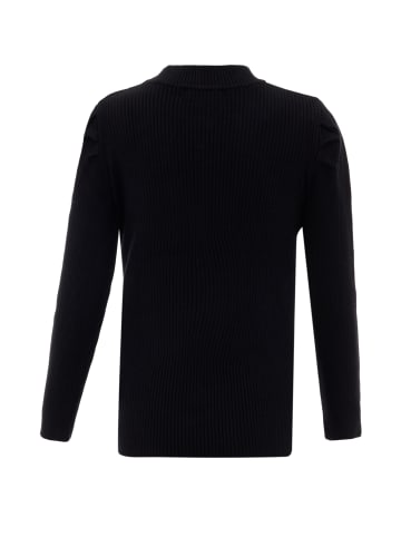 caneva Damen Strickpullover in Schwarz