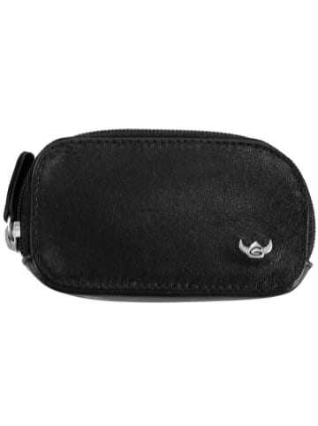 Golden Head Polo Schlüsseletui Leder 9 cm schwarz