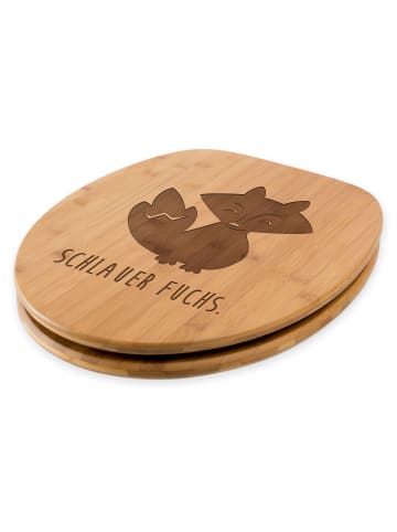Mr. & Mrs. Panda Klodeckel Fuchs Deluxe mit Spruch in Transparent