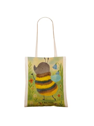 Mr. & Mrs. Panda Shopping Bag Hummel flauschig Design ohne Spruch in Weiß