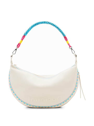 Desigual Raven Kuwait - Schultertasche 47 cm in raw white