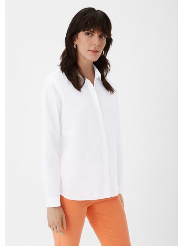 comma Bluse in 0100_weiß