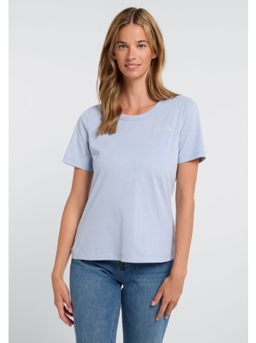 ELBSAND T-Shirt Liara in Winter Sky Melange