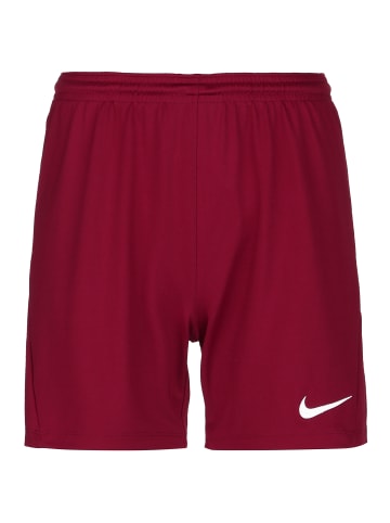 Nike Performance Trainingsshorts Park III Dry in rot / weiß