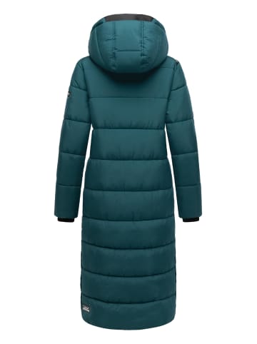 Navahoo Steppmantel Isalie in Ocean Green