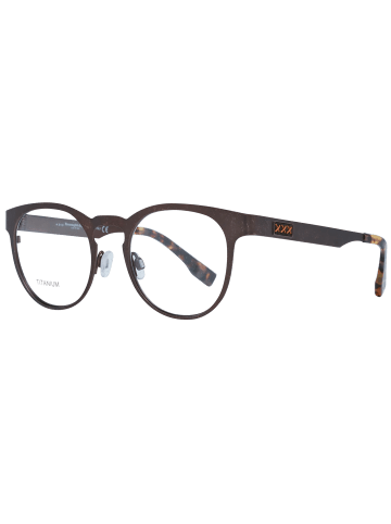 Ermenegildo Zegna Männer Optische Fassungen Rund Bronze