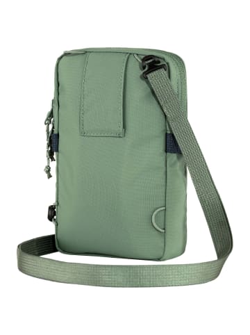 FJÄLLRÄVEN High Coast Pocket - Umhängetasche 17 cm (sunset orange) in patina green