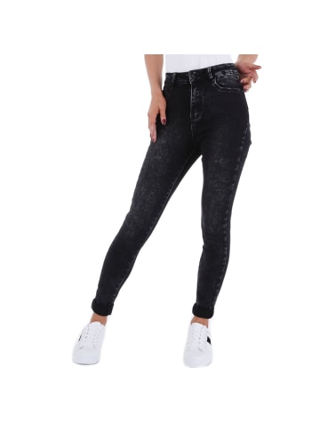 Ital-Design Jeans in Schwarz