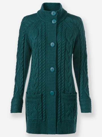 WITT WEIDEN Longstrickjacke in petrol