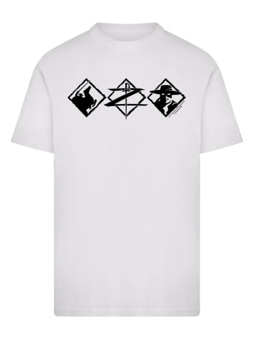 F4NT4STIC T-Shirt Zorro Diamond Trio in weiß