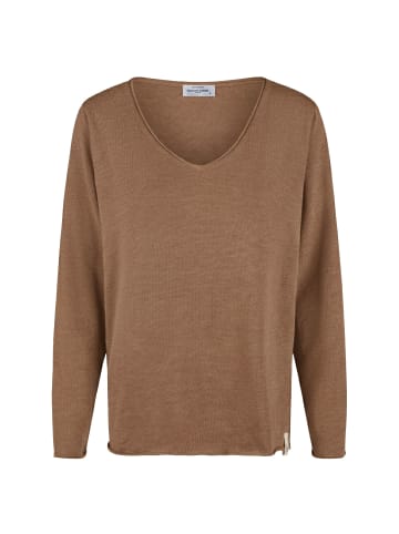 Cotton Candy Langarmshirt in wood melange