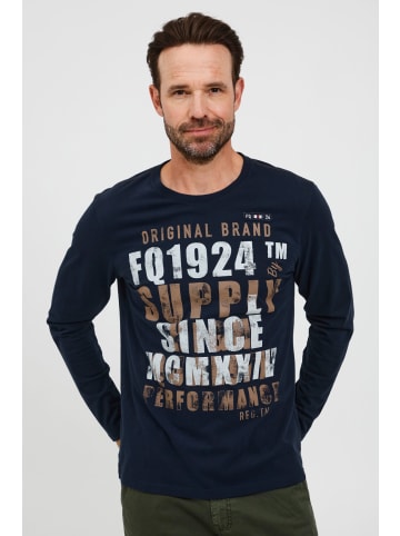 FQ1924 Langarmshirt FQWynton in Blau