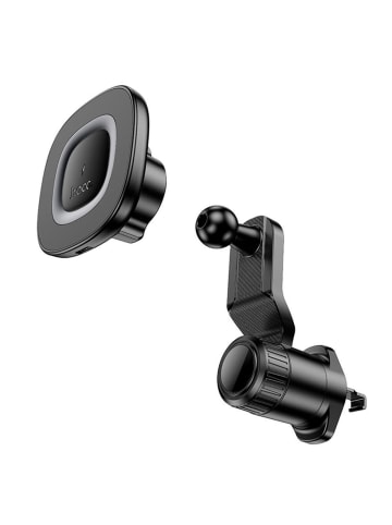 HOCO Hoco HW30 Kfz-Halterung mit induktiver 15W-Ladefunktion, Schwarz in Schwarz