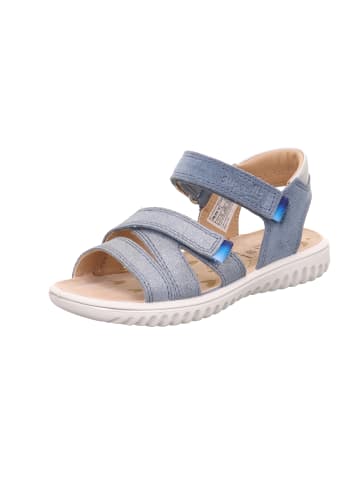 superfit Sandale SPARKLE in Blau/Silber