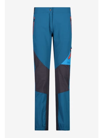 cmp Skihose/softshellhose WOMAN PANT in Blau