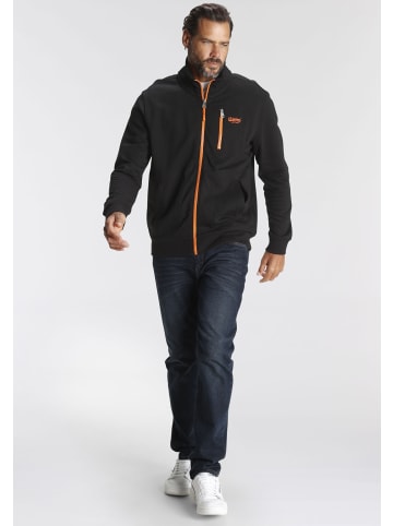 Man's World Sweatjacke in schwarz