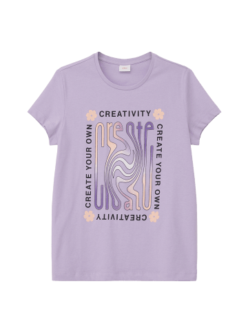 s.Oliver T-Shirt kurzarm in Lila