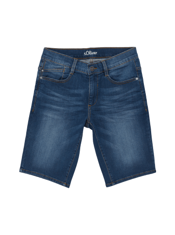 s.Oliver Jeans-Hose kurz in Blau