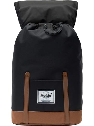 Herschel Rucksack 'Retreat' in schwarz