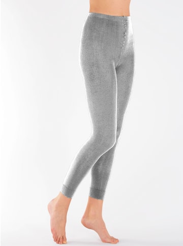 Rogo Thermo-Leggings in grau-meliert