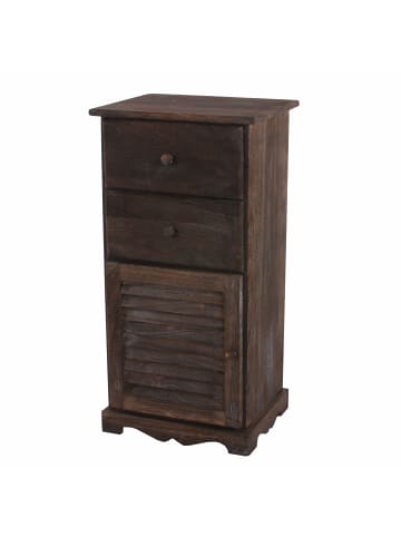 MCW Kommode im Shabby-Look, Braun