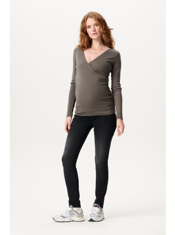 Noppies Skinny Umstandsjeans Avi in Black Denim