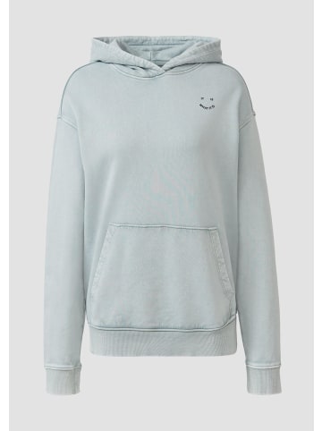 QS Sweatshirt in 72D0_salbeigrün
