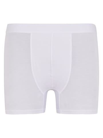 Urban Classics Boxershort in white+white+black