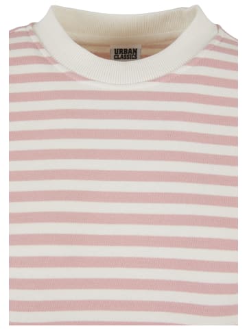 Urban Classics Sweater in lemonadepink/whitesand