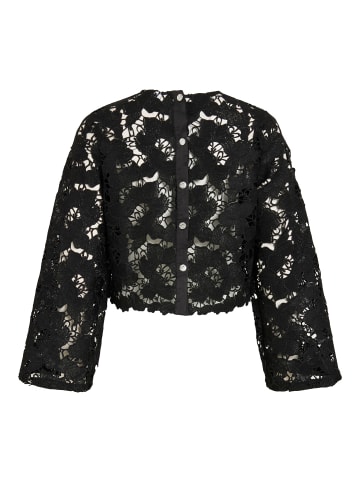 Vila Oberteil mit langen Ärmeln in Black