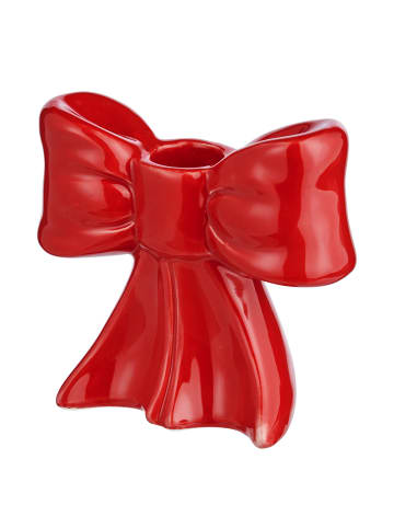 Butlers Butlers Kerzenhalter PRESENT Schleife in Rot