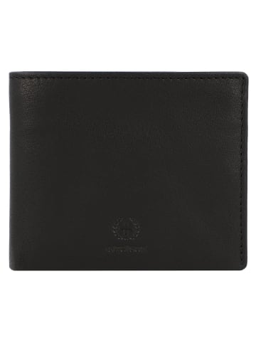 Strellson Blackwall Myles Geldbörse RFID Schutz Leder 12 cm in black