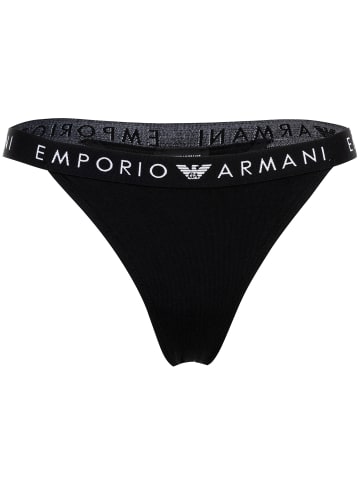 Emporio Armani String 2er Pack in Schwarz