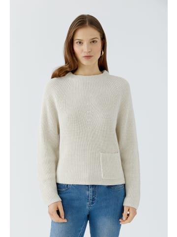 Oui Pullover RIYA in offwhite