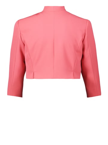 Vera Mont Blazer-Jacke ohne Verschluss in Pink Grapefruit