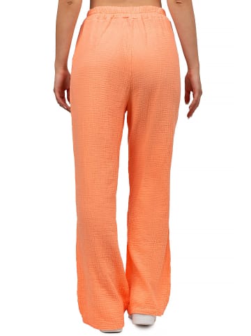 Reichstadt Damen Oversized Hose Musselin in Orange
