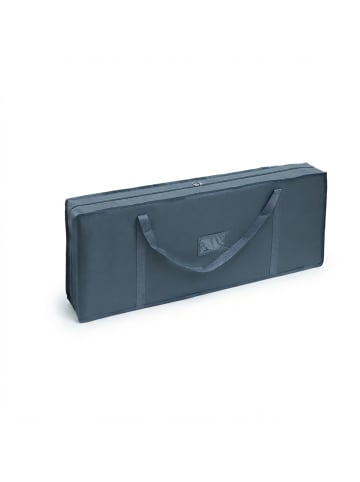 relaxdays Geschenkpapier Aufbewahrung in Grau - (B)82 x (H)34 x (T)13 cm