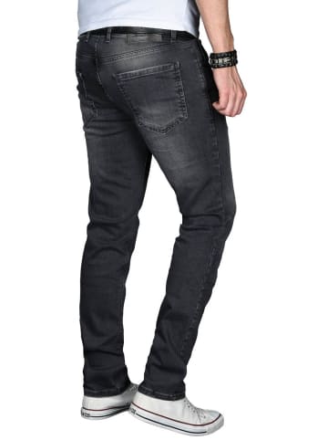 Alessandro Salvarini Jeans Salvarini-Basic-Multi in Dunkelgrau