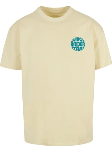 Merchcode T-Shirt "Dance Under Stars Oversized T-Shirt" in Gelb