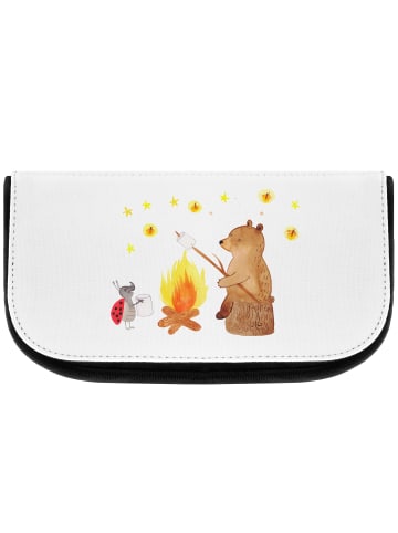 Mr. & Mrs. Panda Kulturtasche Bär & Marienkäfer Lagerfeuer ohne ... in Weiß