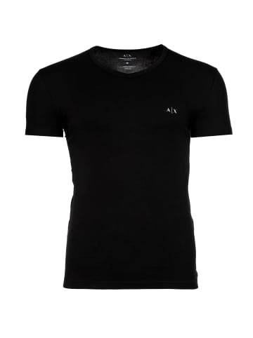 Armani Exchange T-Shirt 2er Pack in Schwarz